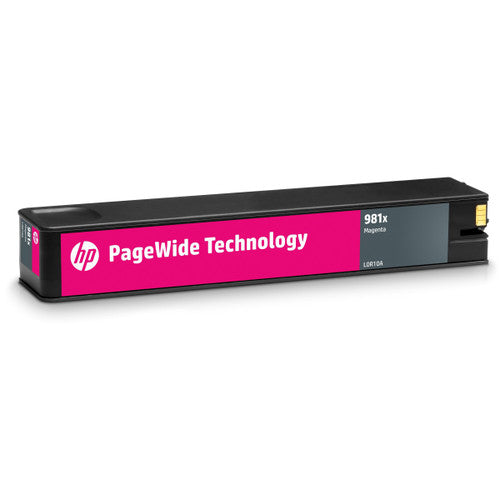 HP 981X High Yield Original PageWide Cartridge Magenta 10000 Pages