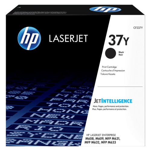 HP 37Y Extra High Yield Original LaserJet Toner Cartridge Black 41000 Pages