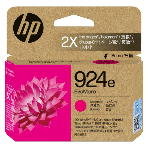 HP 924E Evomore Original Ink Cartridge Magenta 800 Pages