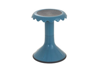 Ergerite Flexi Stool Blue Rounded Rocking Base-2