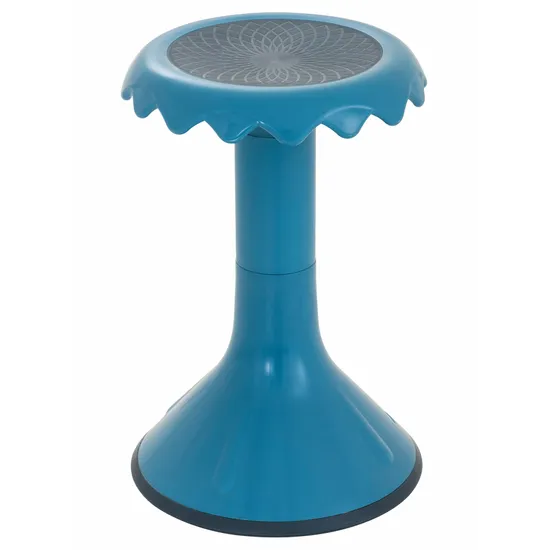 Ergerite Flexi Stool Blue Rounded Rocking Base-3