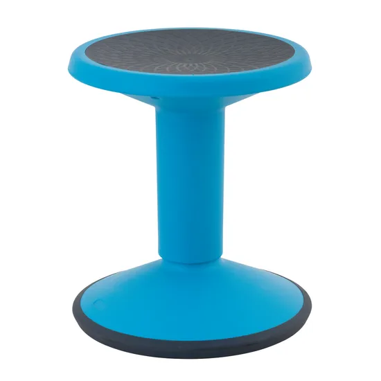 Ergerite Height Adjustable Flexi Stool Blue Gas Lift-1