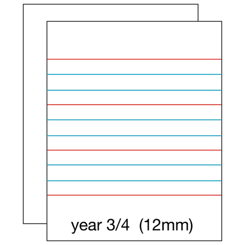 Olympic Botany Book A4 48 Pages QLD Year 3/4 Ruling Stapled Pack of 20