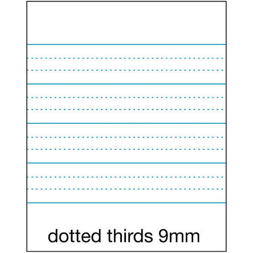 Olympic Binder Book A4 64 Pages 14mm Dotted Thirds Stapled Pack of 20