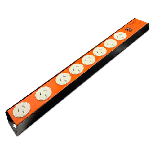 Jackson Heavy Duty Powerboard 8 Outlet Box of 3