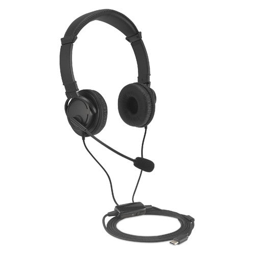 Kensington Hi-Fi Headphone USB-C with Microphone and Volume Control