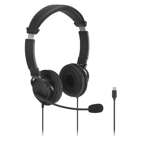 Kensington Hi-Fi Headphone USB-C with Microphone and Volume Control
