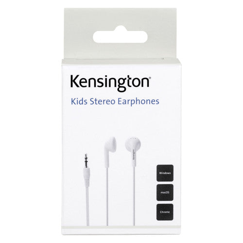 Kensington Kids Stereo Earphone White