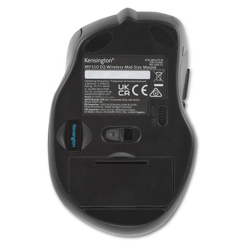 Kensington MY310 EQ Mid-Size Wireless Mouse Black