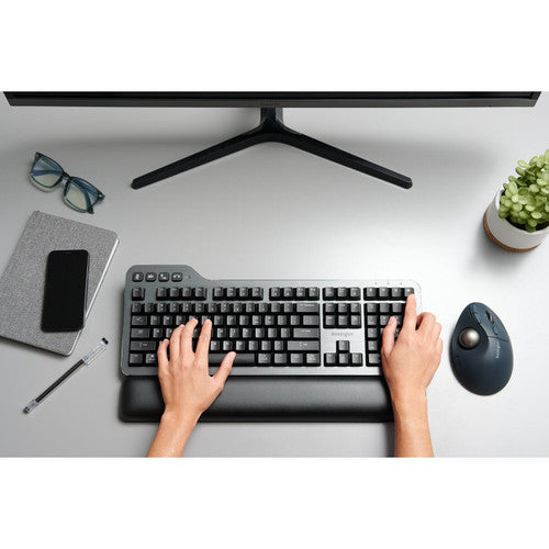 Kensington Pro Fit Ergo TB550 Rechargeable Trackball Black