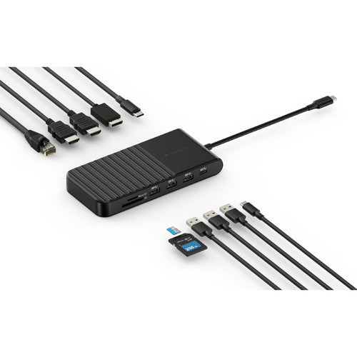 Kensington UH1510P EQ USB-C Triple Video Driverless Dock Black