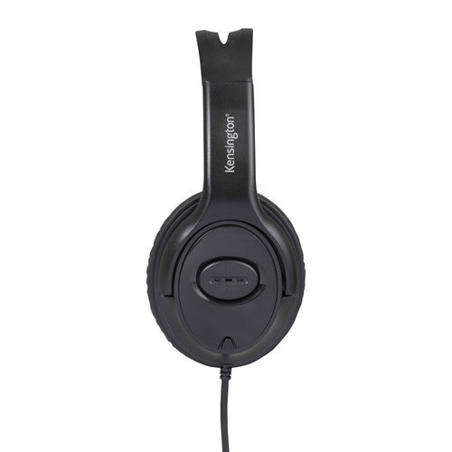 Kensington USB-C Over-Ear Headphone with USB-A Adapter Black
