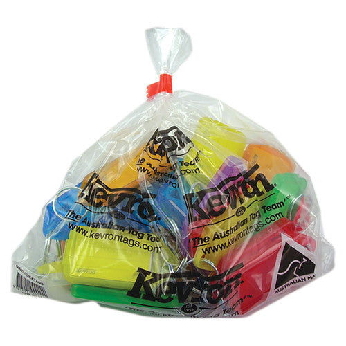 Kevron ID30 Giant Key Tags Assorted Bag of 25