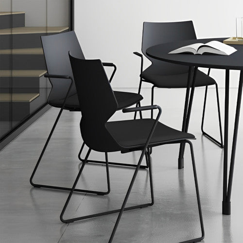 Konfurb Fly Chair Everyday Sled Base Black