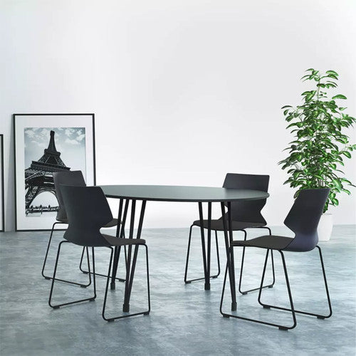 Konfurb Fly Chair Everyday Sled Base Black
