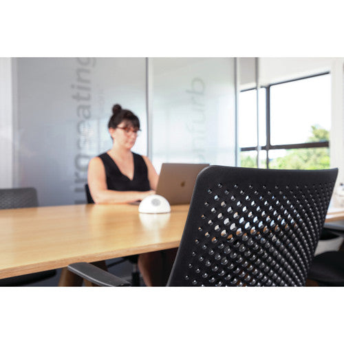Konfurb Harmony 5-Star Chair with Arms Black