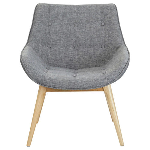 Konfurb Neo Chair Everyday 4-Leg Wood Base Keylargo Ash