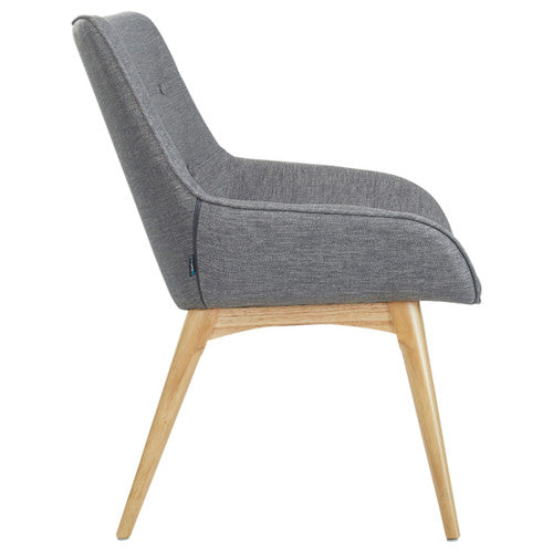 Konfurb Neo Chair Everyday 4-Leg Wood Base Keylargo Ash