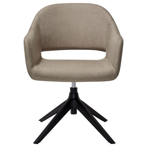 Konfurb Saron Visitor Chair Low Back Taupe