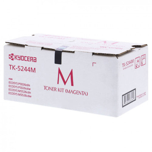 Kyocera TK5244M Toner Cartridge Magenta 3000 Pages