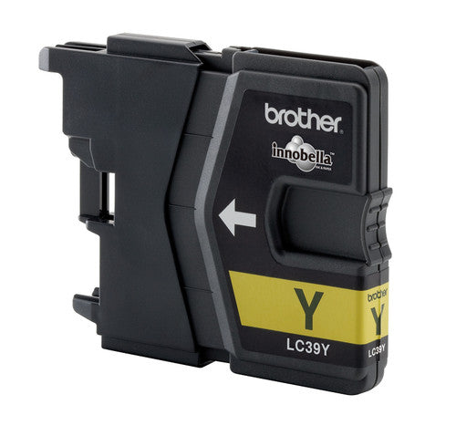 Brother Ink Cartridge LC39Y 260 Pages Yellow