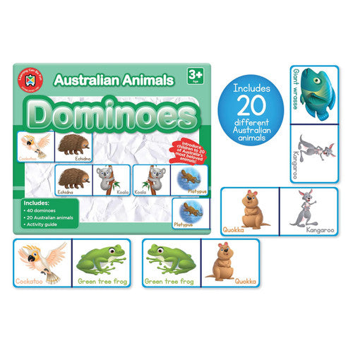 Learning Can Be Fun Australian Animal Dominoes