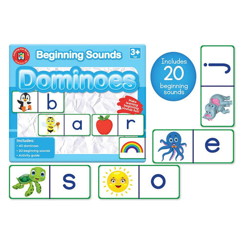 Learning Can Be Fun Beginning Sounds Dominoes