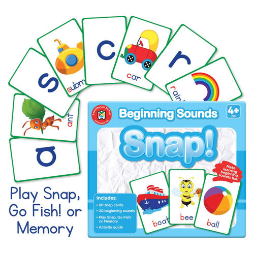 Learning Can Be Fun Beginning Sounds Snap