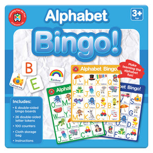 Learning Can Be Fun Bingo Alphabet
