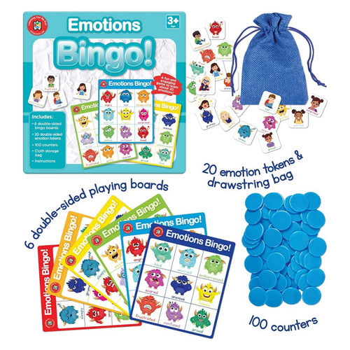 Learning Can Be Fun Bingo Emotions
