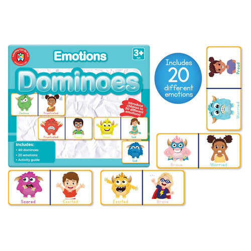 Learning Can Be Fun Emotions Dominoes