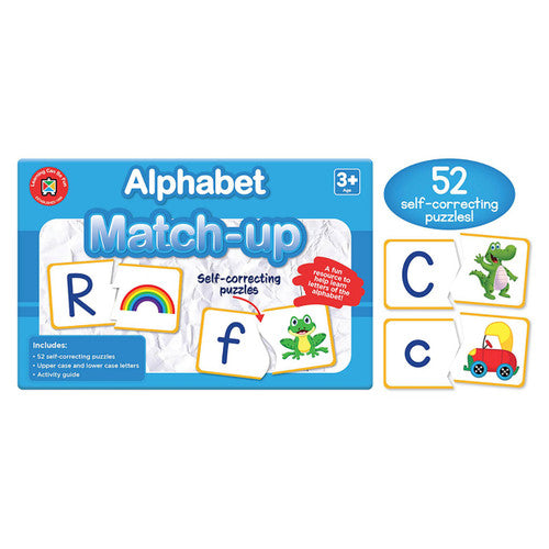 Learning Can Be Fun Match-Up Alphabet Game