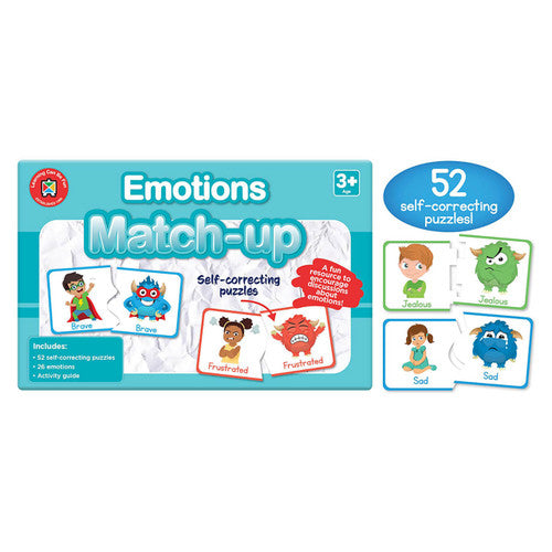 Learning Can Be Fun Match-Up Emotions Game