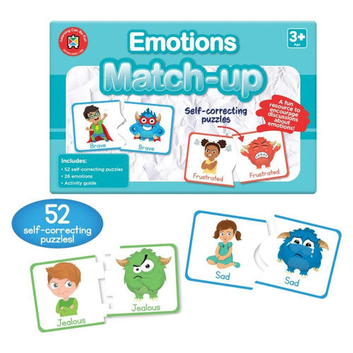 Learning Can Be Fun Match-Up Emotions Game