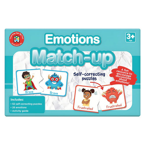 Learning Can Be Fun Match-Up Emotions Game