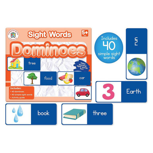 Learning Can Be Fun Sight Word Dominoes