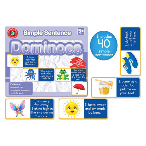 Learning Can Be Fun Simple Sentence Dominoes