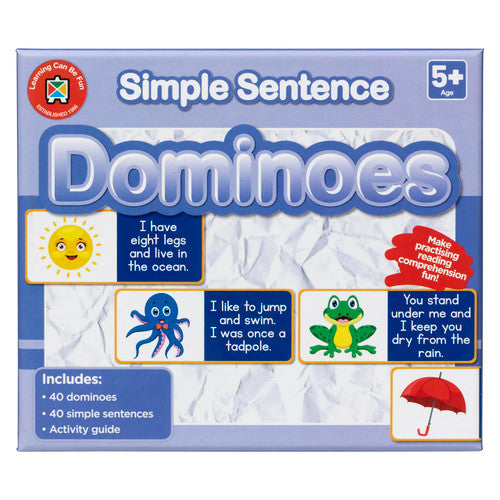 Learning Can Be Fun Simple Sentence Dominoes