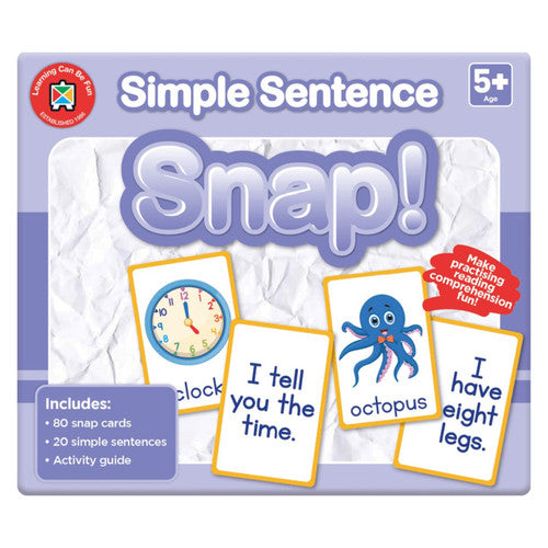 Learning Can Be Fun Simple Sentence Snap