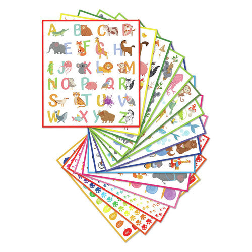 Learning Can Be Fun Sticker Set Animal World Pack of 800