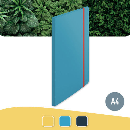 Leitz Cosy 3 Flap Folder with Display Book A4 Blue Pack of 10