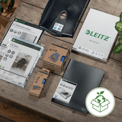 Leitz Recycle Display Book 40 Pocket A4 Black Pack of 10
