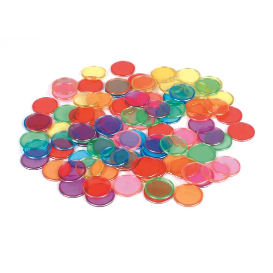 Steel Ringed Chips Pack of 100-1