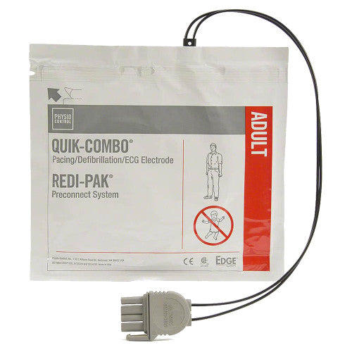 LifePak Quik-Combo Redi-Pak Electrodes Adult (LP1000 LP12 LP15 LP20E)