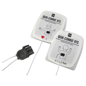LifePak RTS Electrodes with Quik-Combo Connector Paediatric (LP12 LP15 LP20) Short Dated