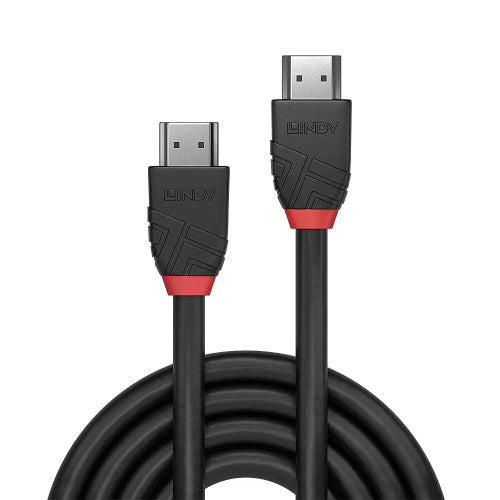 Lindy 0.5m 8K60Hz HDMI Cable Black Line