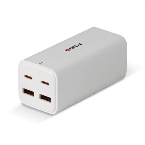 Lindy 100W 4 Port USB Type A and C GaN Charger
