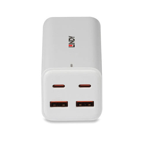 Lindy 100W 4 Port USB Type A and C GaN Charger