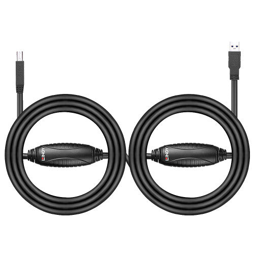 Lindy 10m USB 3.0 Active Cable USB Type A Male / Type B Male