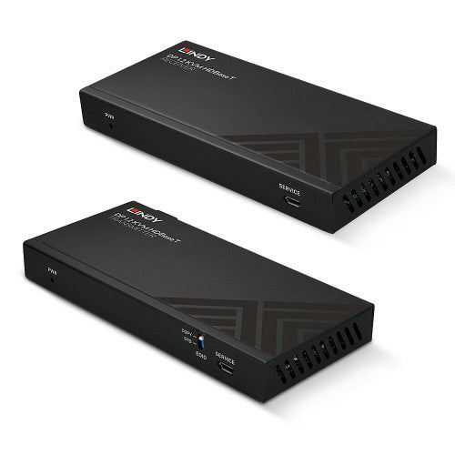 Lindy 150m Cat6 DisplayPort 1.2 HDBaseT KVM Extender USB IR and RS-232